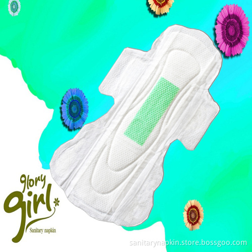 Super Absorbent  Anion Sanitary Pads With Wings